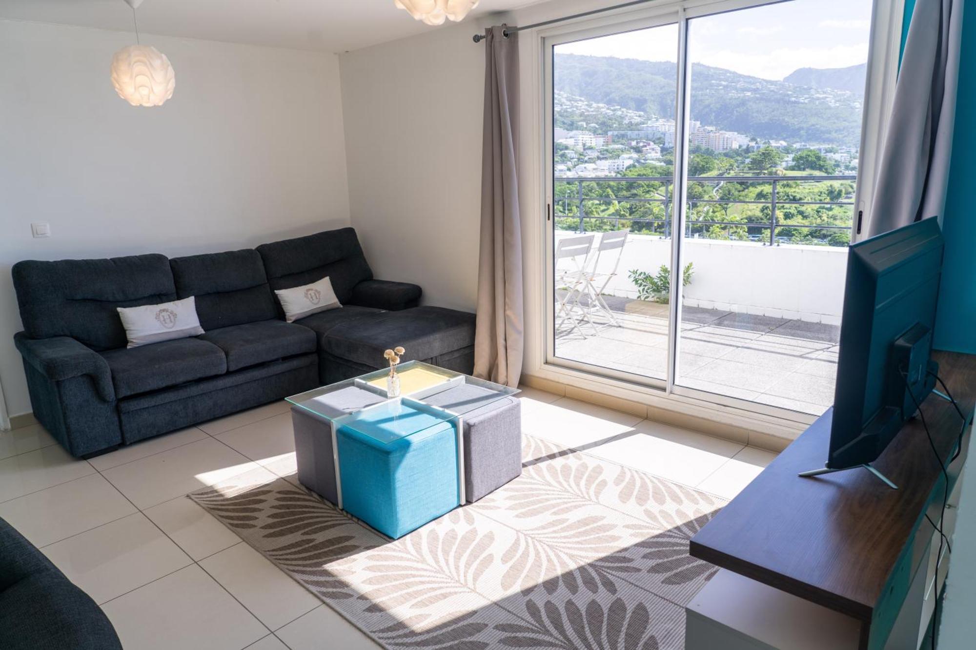 T2 Fleur De Lotus Apartment Saint-Denis Bagian luar foto