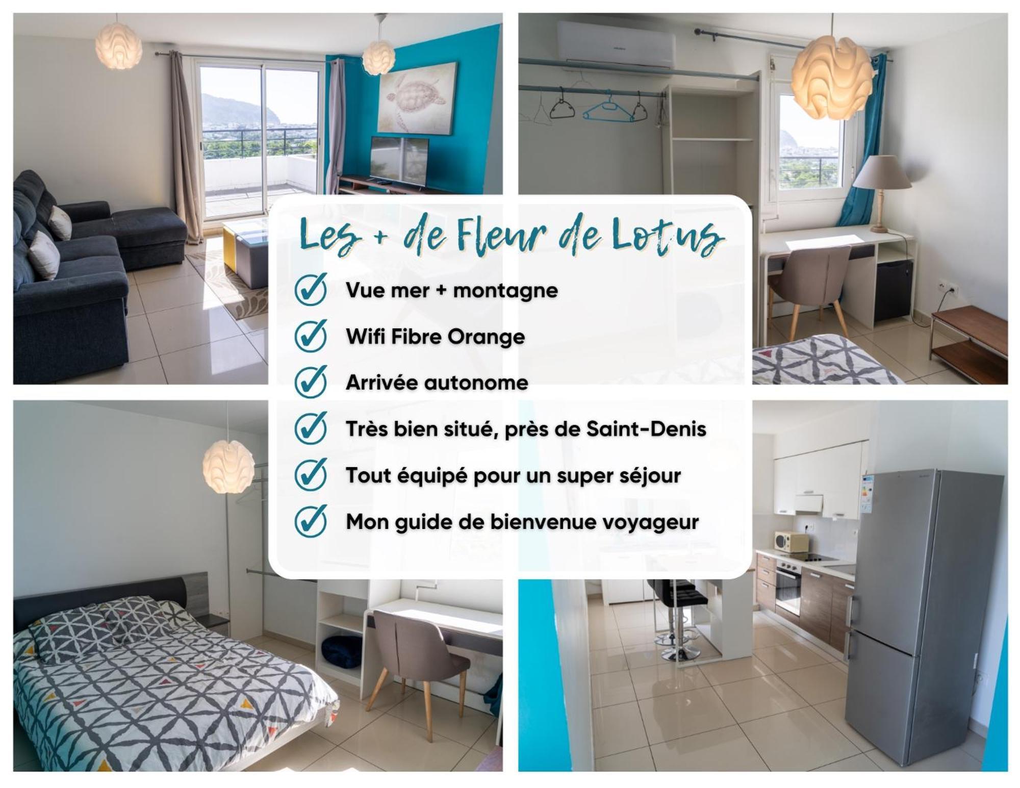 T2 Fleur De Lotus Apartment Saint-Denis Bagian luar foto